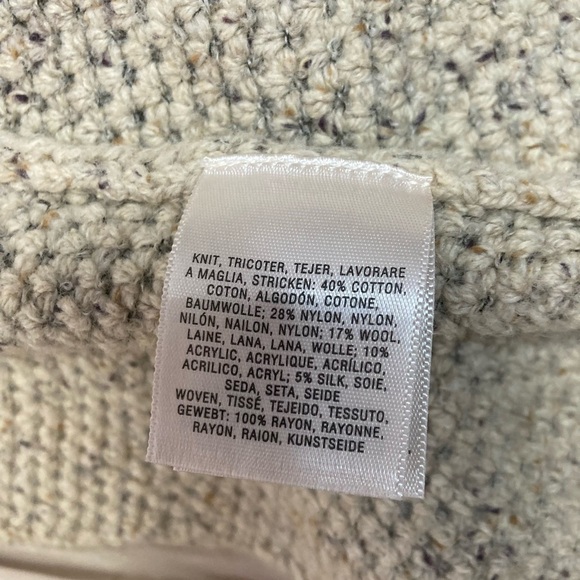 Anthropologie-“Angel of the North” ENVALIRA Sweater Jacket - Picture 10 of 11